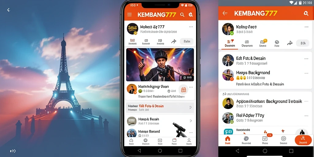 Tampilan antarmuka KEMBANG777 saat melakukan penghapusan background.