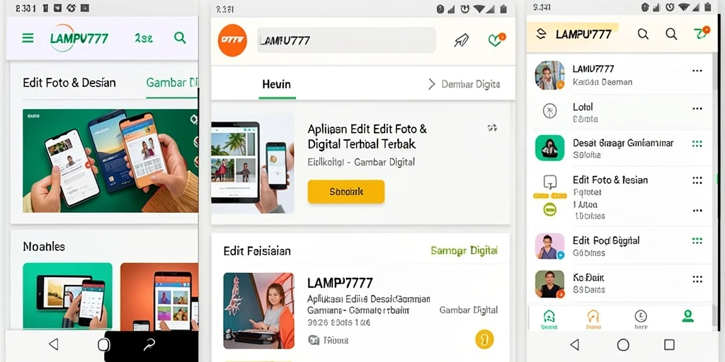 Antarmuka LAMPU777 yang user-friendly dan fungsionalitas canggih.