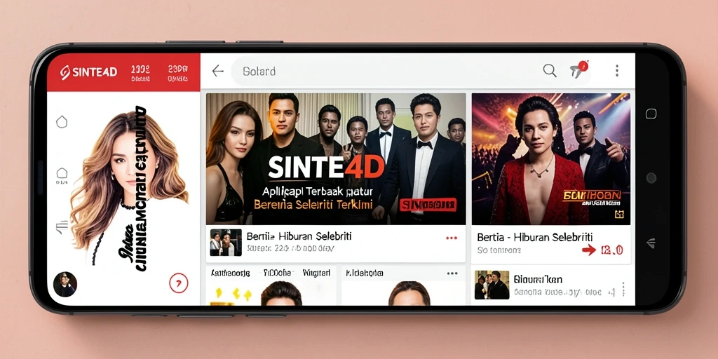 Tampilan antarmuka aplikasi SINTE4D yang modern dan menarik.